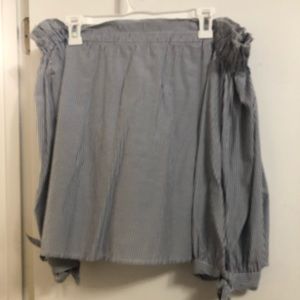 American Eagle off the shoulder blouse.